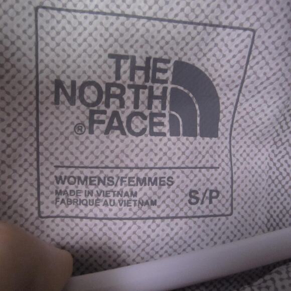 The North Face Jacket Womens Small Green Hooded Rain Shell Waterproof Coat - Picture 2 of 8